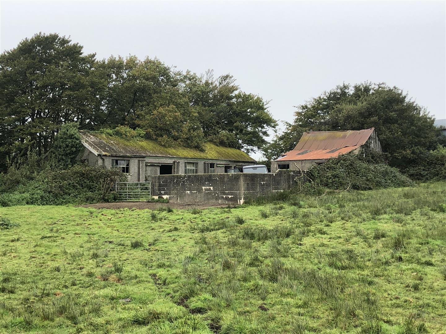 a redundant milking parlour set in a quiet rural location